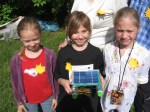 •The team of children from Ikskile participate in “The Sun`s Cup” – competition to make the fastest toy boat powered by solar energy.